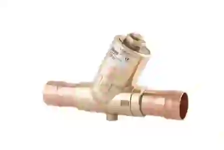 CASTEL 3144W/21, TERUGSLAGKLEP 45°, 67mm ODS