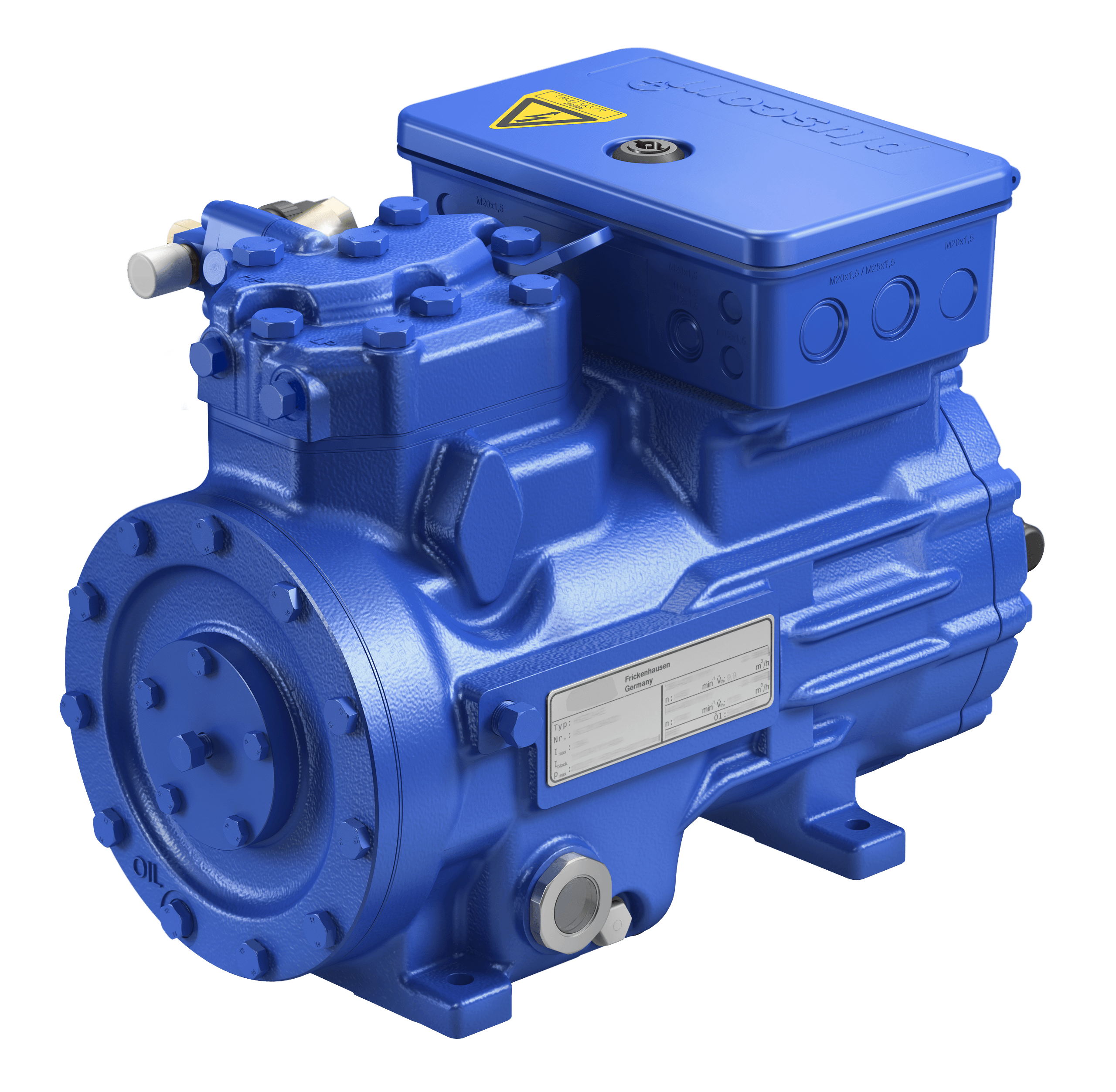 Semi Hermetisch UL CO2 T tot 1100 cfh