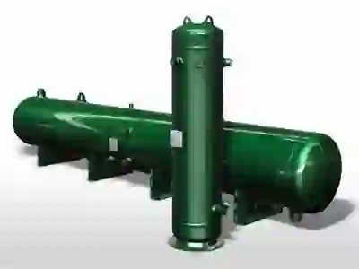 FT046H CO2 HOR. TANK 46L, 1.1/8"-7/8"-5/8", PS=60